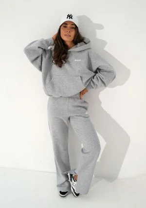 Levi - Melange grey sweatpants