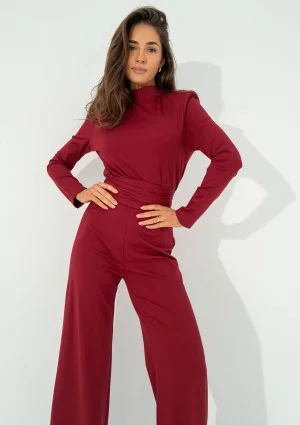 Asher - Claret jumpsuit