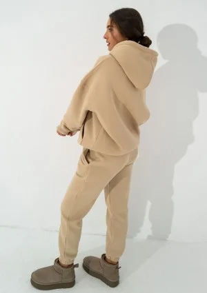 Easy - Beige oversize hoodie