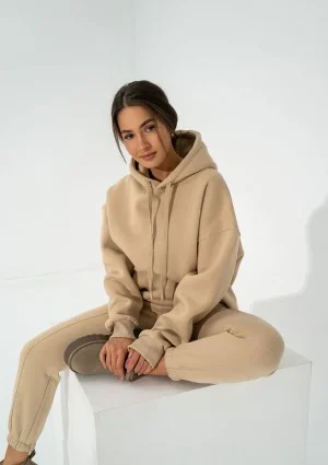 Easy - Beige oversize hoodie