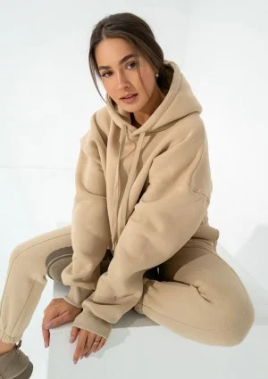 Easy - Beige oversize hoodie