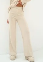 Oudhy - Ecru knitted trousers