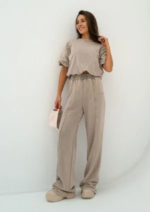 Shadi - Vintage beige sweatpants