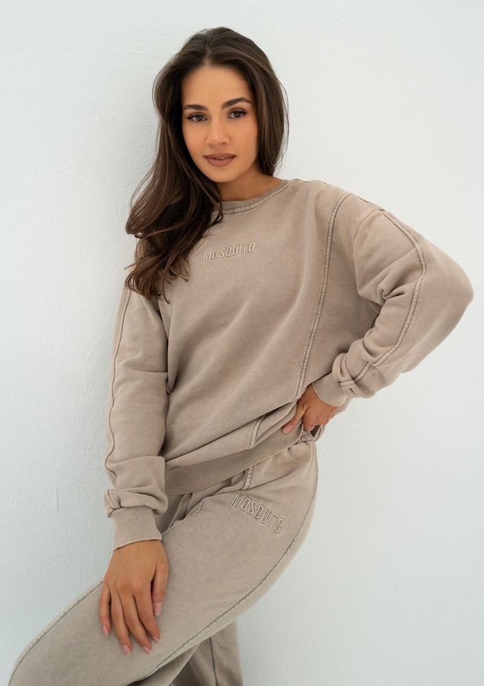 Shadi - Vintage beige sweatshirt