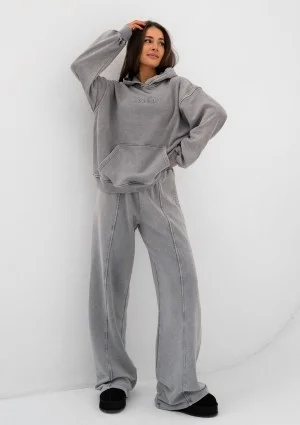 Shadi - Vintage grey oversize hoodie