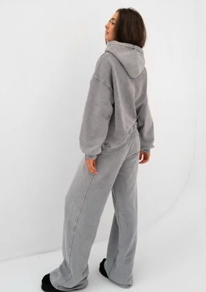 Shadi - Vintage grey oversize hoodie