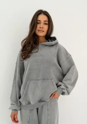 Shadi - Vintage grey oversize hoodie