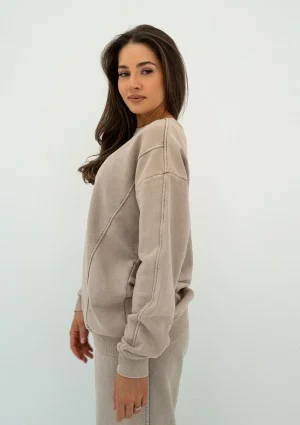 Shadi - Vintage beige sweatshirt