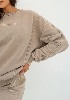 Shadi - Vintage beige sweatshirt