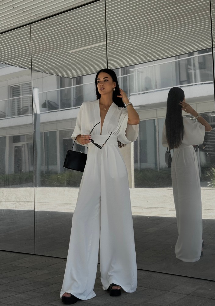 Vamos - White jumpsuit
