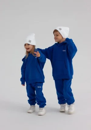 Winter white kids beanie