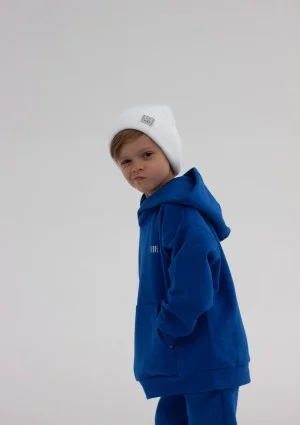 Winter white kids beanie