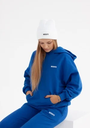 Pure - Cobalt blue hoodie