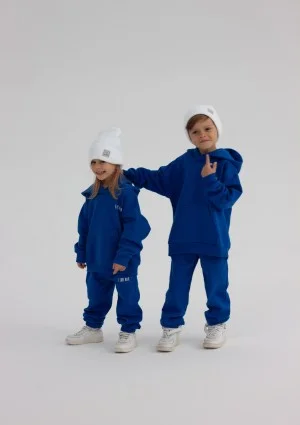 Cobalt blue kids sweatpants