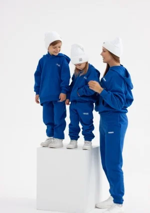 Cobalt blue kids sweatpants