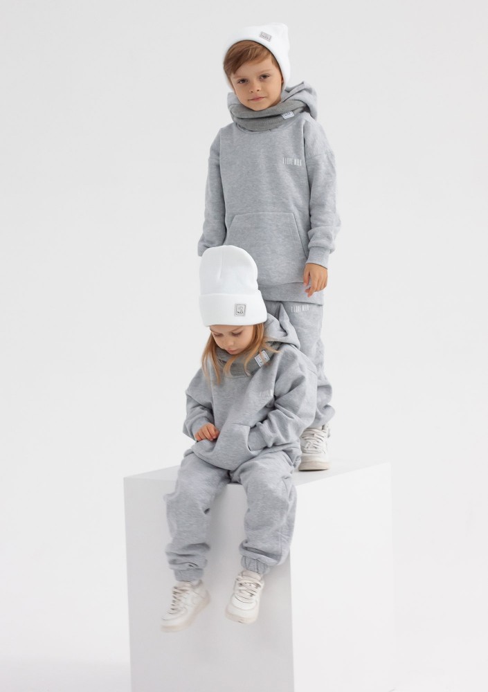 Pure - Spodnie dziecięce Grey Melange