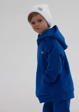 Pure - Cobalt blue kids hoodie