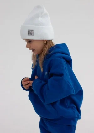 Cobalt blue kids hoodie