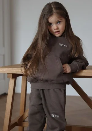 Pure - Kids hoodie Savannah Tan