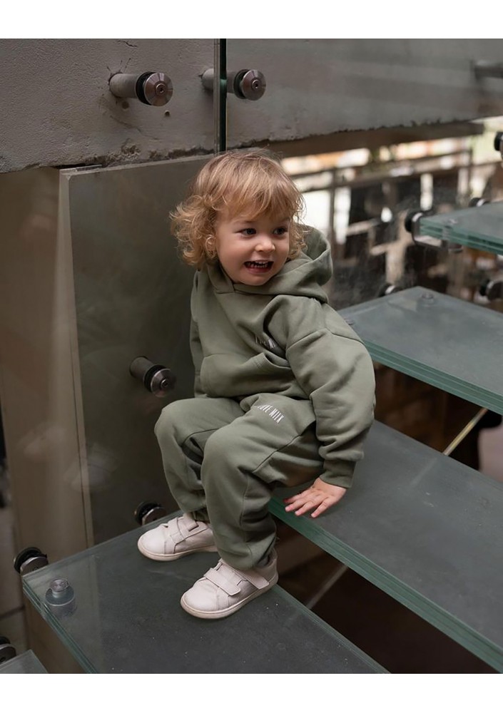 Pure - Olive kids hoodie