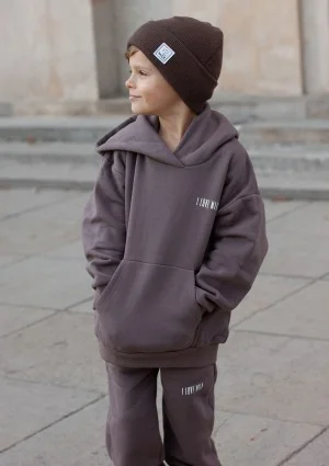 Pure - Kids hoodie Savannah Tan