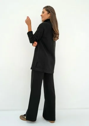 Oudhy - black knitted trousers