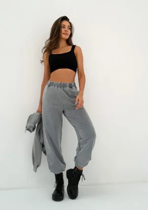 Bise - Vintage grey sweatpants