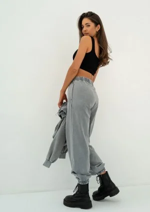 Bise - Vintage grey sweatpants