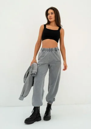 Bise - Vintage grey sweatpants