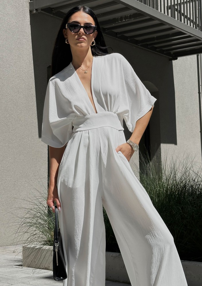 Vamos - White jumpsuit