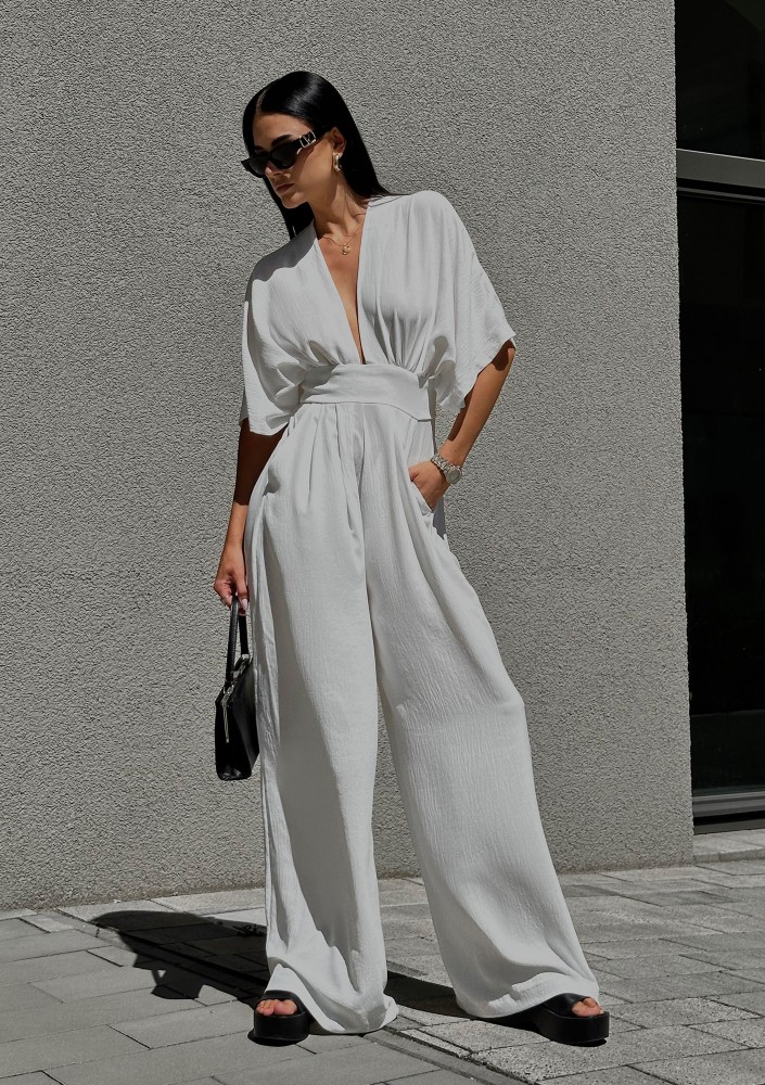 Vamos - White jumpsuit