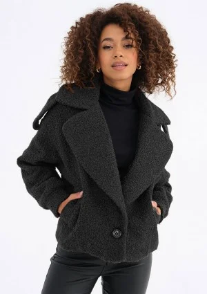 Cofi - Black boucle jacket