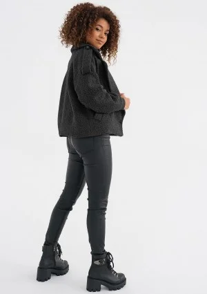 Cofi - Black boucle jacket