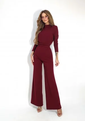 Asher - Claret jumpsuit