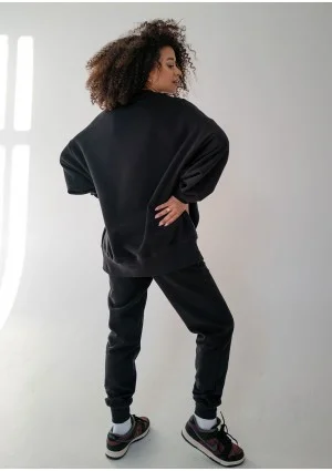 Whey - Black sweatshirt "Portrait"