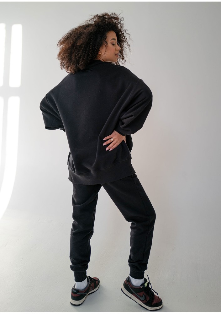 Whey - Black sweatshirt "Portrait"