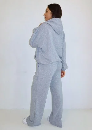 Verve - Melange grey hoodie