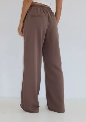 Verve - Coffee brown sweatpants