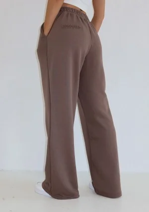 Verve - Coffee brown sweatpants