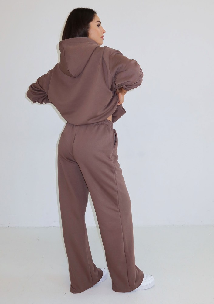 Verve - Spodnie dresowe Coffee