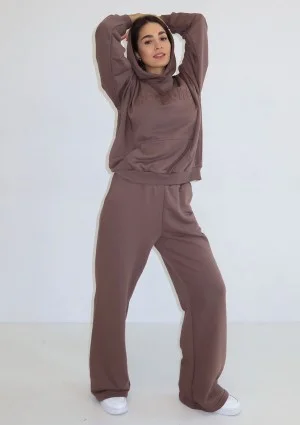 Verve - Coffee brown sweatpants