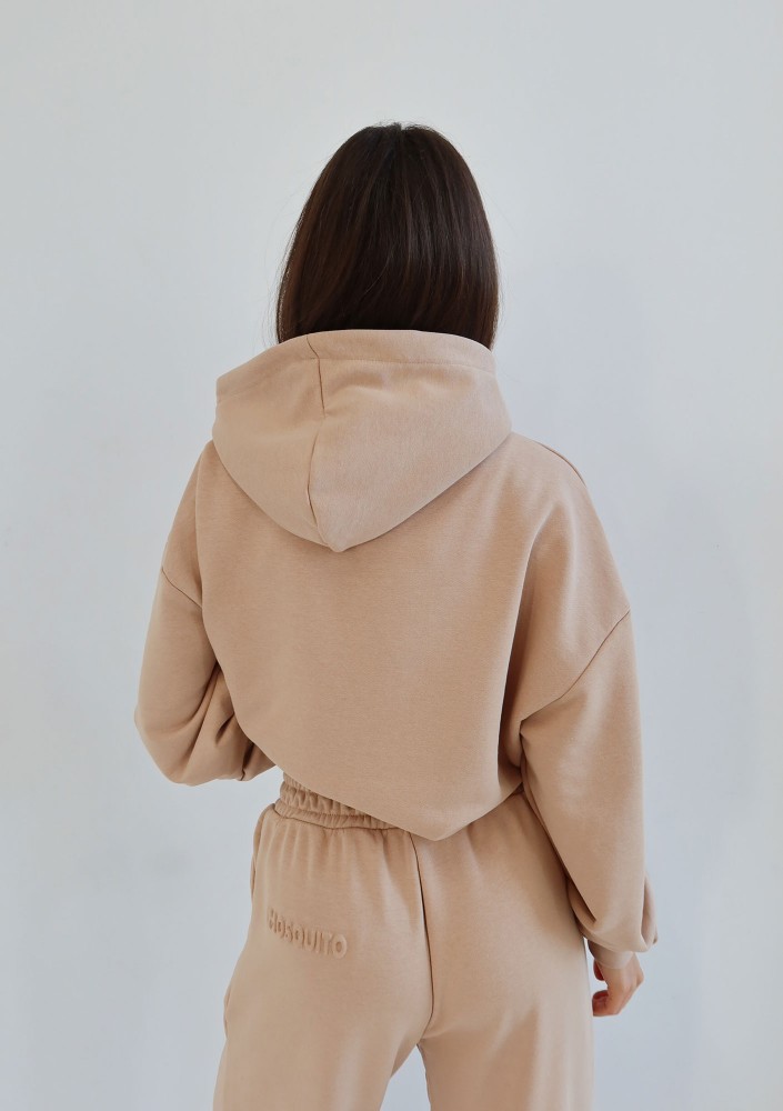 Verve - Beige hoodie