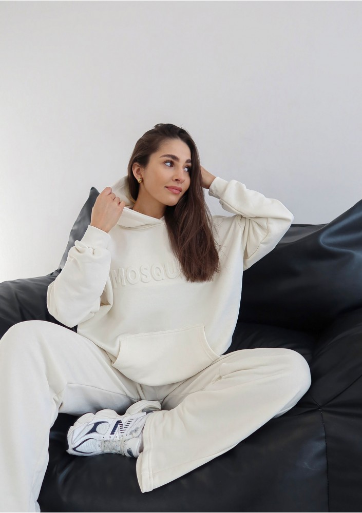 Verve - Spodnie dresowe Ecru