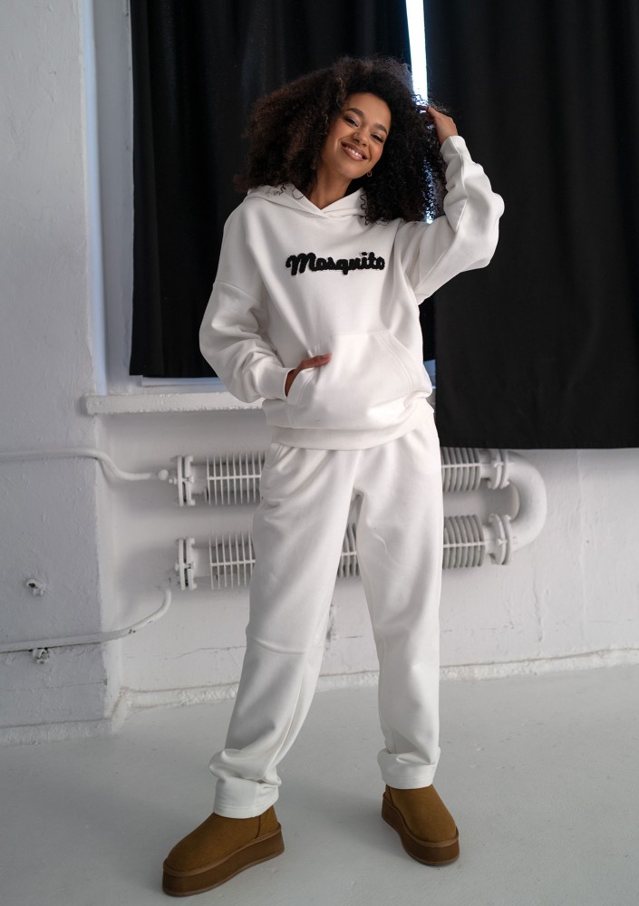 Smart - Bluza z kapturem "Mosquito" Ecru