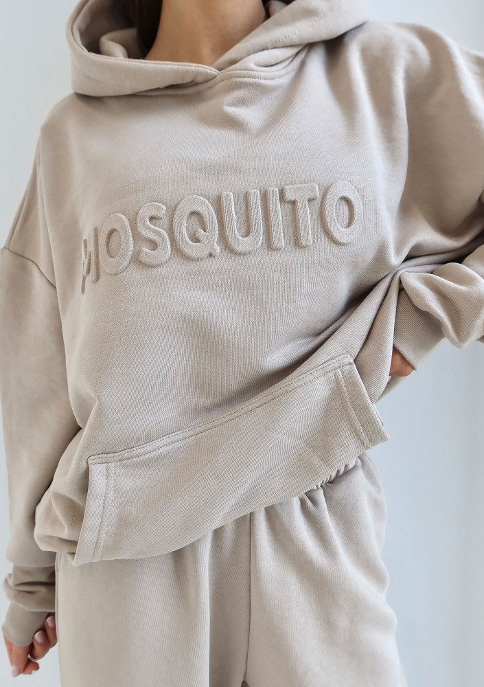 Verve - Light beige hoodie