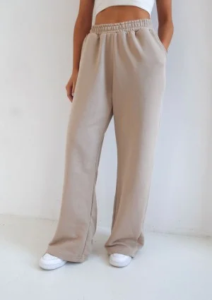 Verve - Sand beige sweatpants