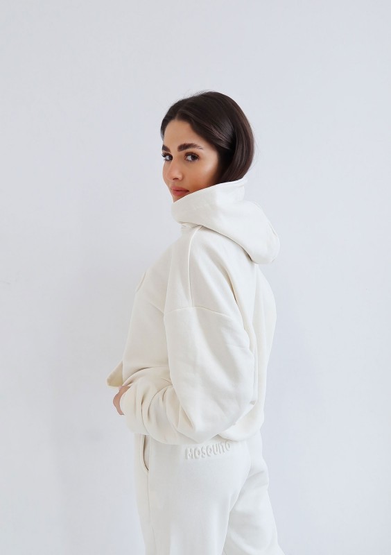Verve - Ecru hoodie