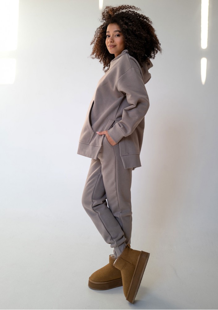 Simply - Simply taupe sweatpants