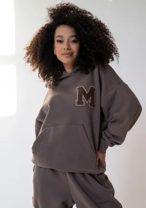 Smart - Savannah tan brown hoodie "M"