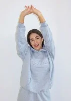 Verve - Bluza kangurka Grey Melange